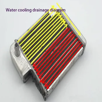 Ряд водяного охлаждения 80 120 240 360480 из чистого алюминия ряд водяного охлаждения рядного компьютера радиатор косметического инструмента