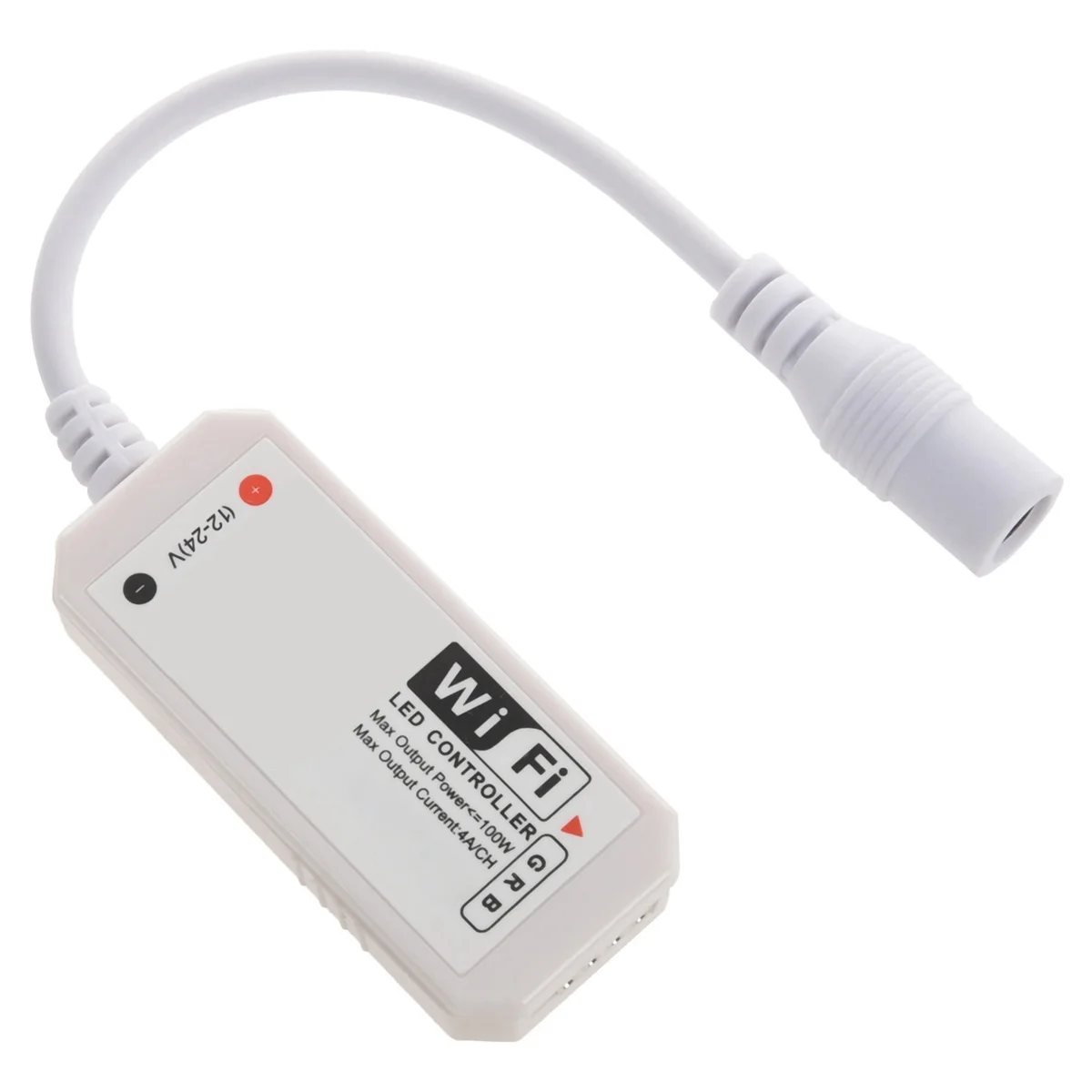 10-кратный светодиодный WiFi пульт дистанционного управления Работает с голосовым управлением Alexa/Google Home для изменения освещения 5050/3528 RGB - 1