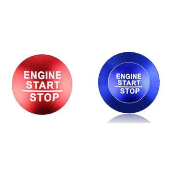 Накладка кнопки запуска и остановки двигателя автомобиля для Jeep Grand Cherokee 2014-2021 Аксессуары Кнопка зажигания, Наклейка-наклейка
