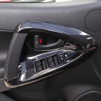 Для Toyota RAV4 2009-2012 Аксессуары Кнопка включения стеклоподъемника Накладка на панель дверного подлокотника