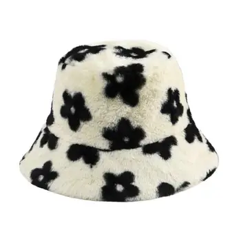 Модная женская шляпа, повседневная мягкая Рыбацкая шляпа, Ветрозащитная зимняя кепка-ведро