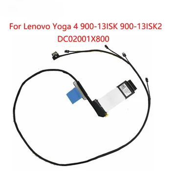 Замена Кабеля Видеодисплея С ЖК-экраном для ноутбука Lenovo Yoga 4 900-13ISK 900-13ISK2 Pro 80MK BYG40 EDP DC02001X800