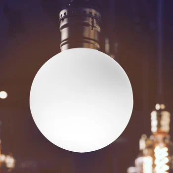Молочно-белый шар, абажур, Глобус, напольная лампа, настенный светильник, акриловый чехол для крыльца